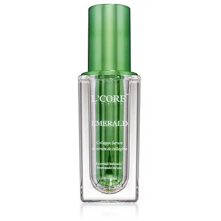 Restore your skin’s youthful glow with the Emerald Infused Collagen Serum. Packed with anti-aging ingredients, antioxidants, and organic elements, this serum boosts collagen, reduces fine lines and wrinkles, and enhances elasticity. Infused with Hyaluronic Acid, Aloe Vera, and Emerald, it hydrates, soothes, and rejuvenates. Apply 2-3 times weekly for silky, smooth, and healthy skin.