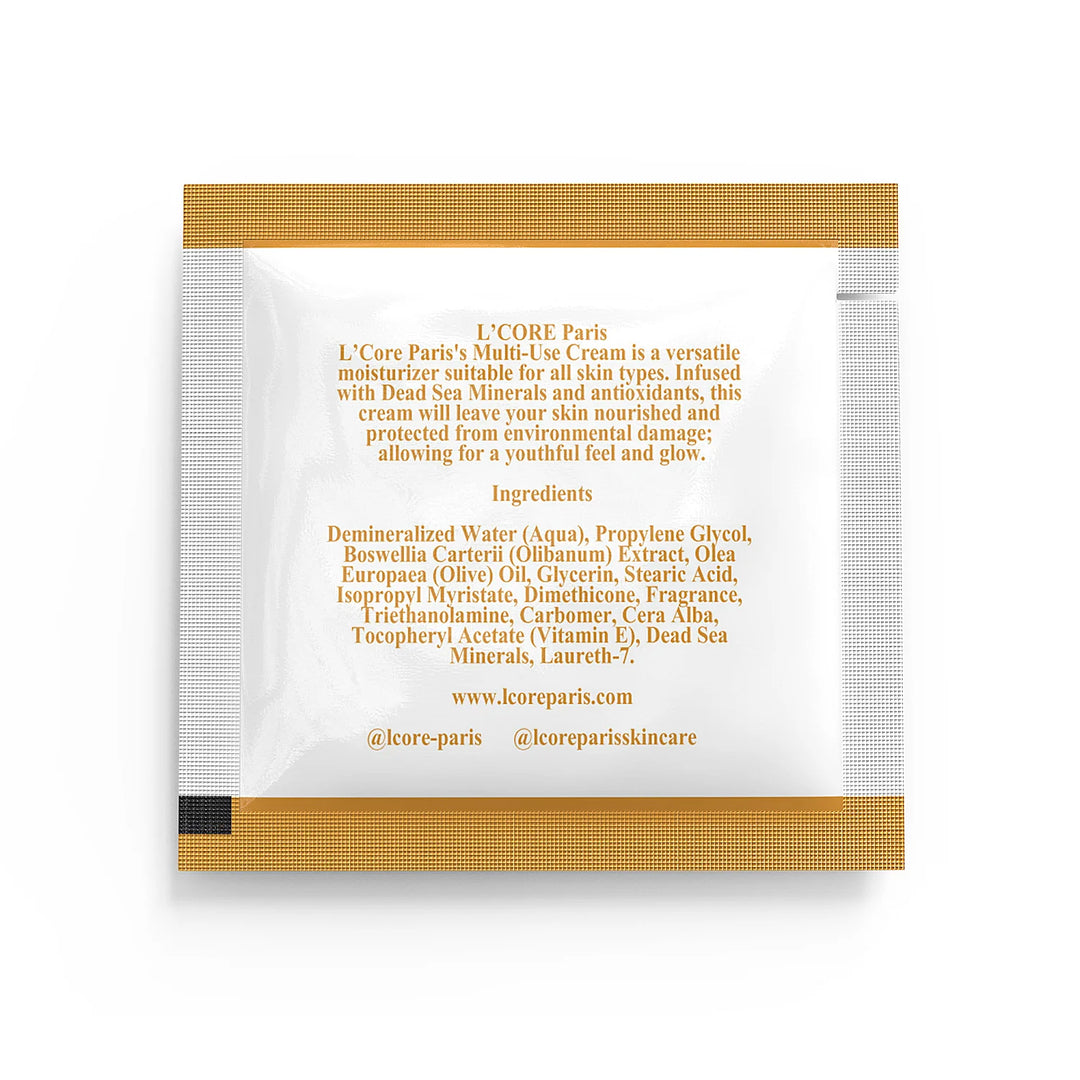 Multi-Use Cream Traveler's Edition - 50 Sample Bags