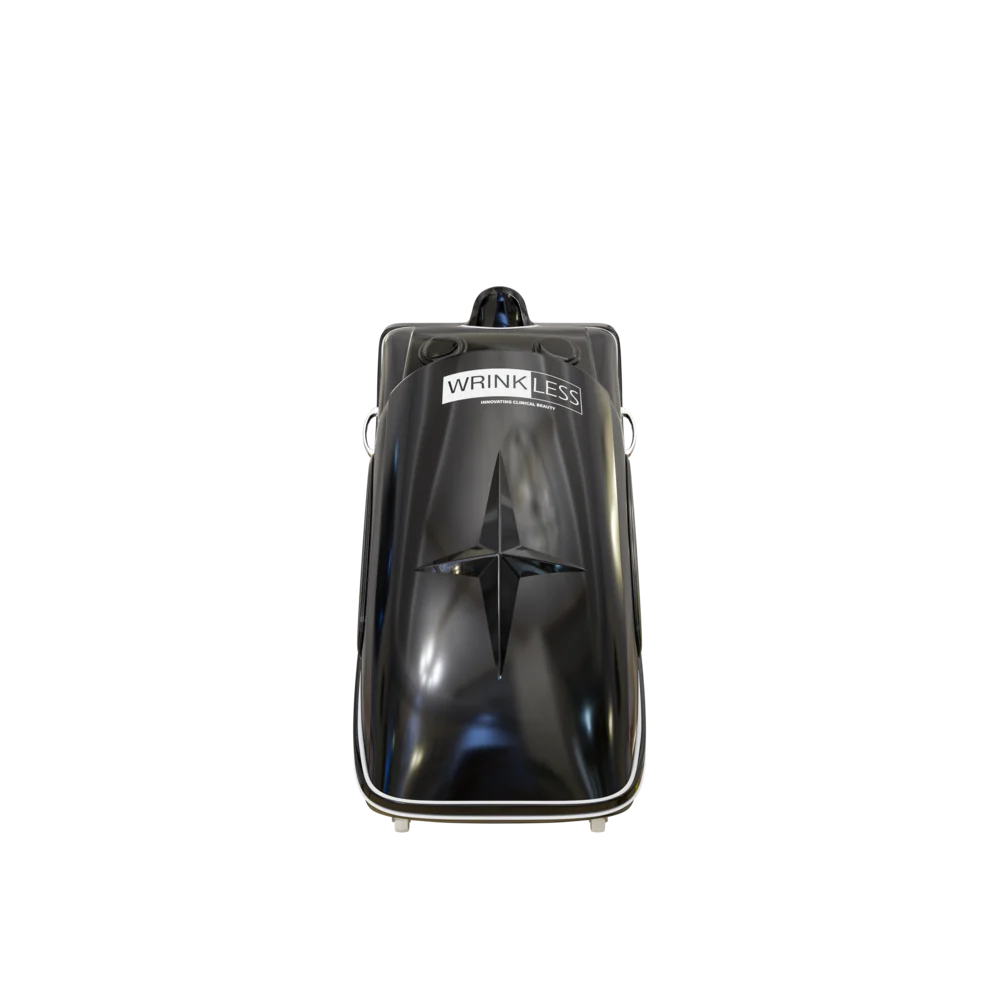 Transform your wellness routine with the Wrinkless AquaGlow, a state-of-the-art wet steam capsule featuring waterproof, fireproof design, and herbal fumigation capability. Enjoy benefits like detoxification, skin improvement, muscle relaxation, and respiratory relief. Equipped with Bluetooth for music, adjustable settings, and ozone sterilization, it’s perfect for relaxation and skin care. Easy to set up and use, but avoid if pregnant, have heart conditions, or recent surgeries.